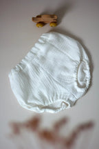 Bloomer bébé blanc - Passionly Couture