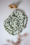 Bloomer bébé fleuri vert olive - Passionly Couture