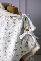 Couverture  2 en 1 bébé lapin détail noeuds - Passionly Couture