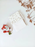 Protège carnet de santé bébé fleuri coton bio - Passionly Couture